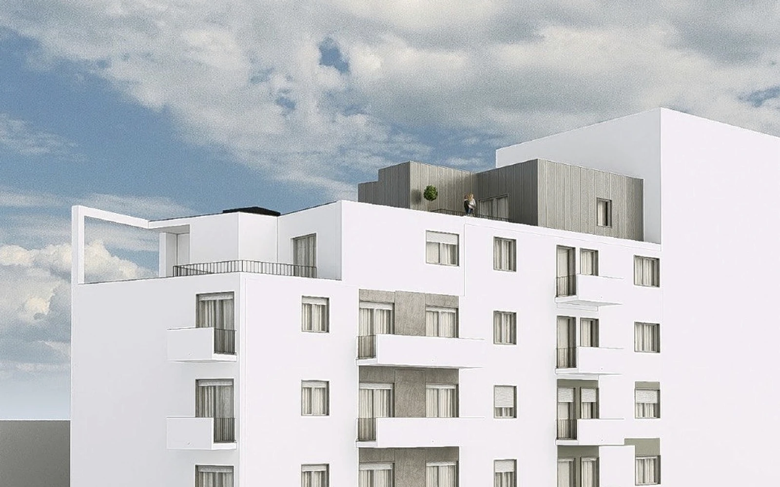 Architectural visualization of Moscavide 23-25